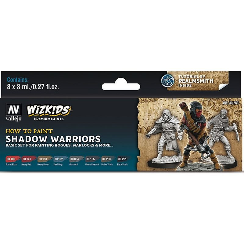 Vallejo Premium Wizkids Set Shadow Warriors 80.253