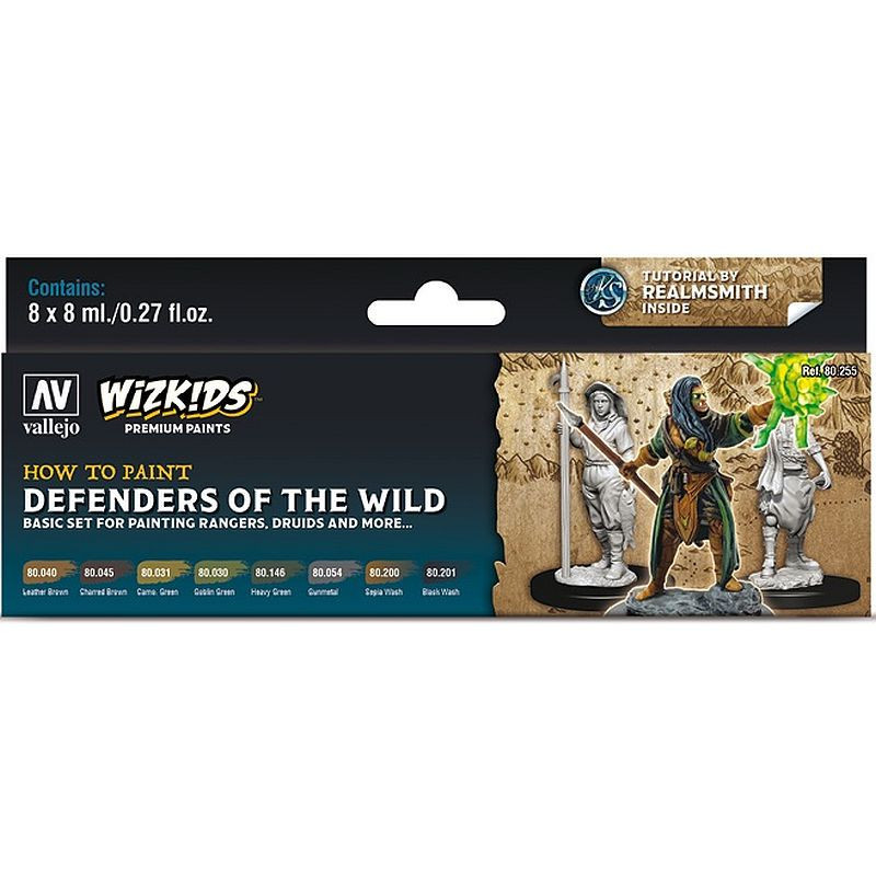 Vallejo Premium Wizkids Set Defenders of the Wild 80.255