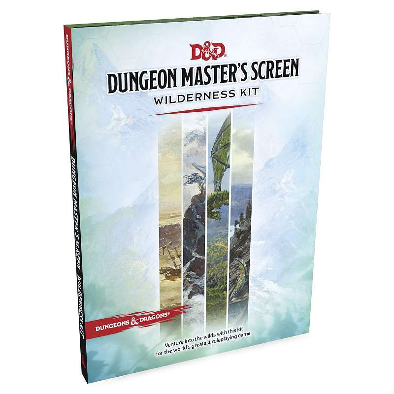 D&D RPG: Dungeon Master's Screen Wilderness Kit [ENG]