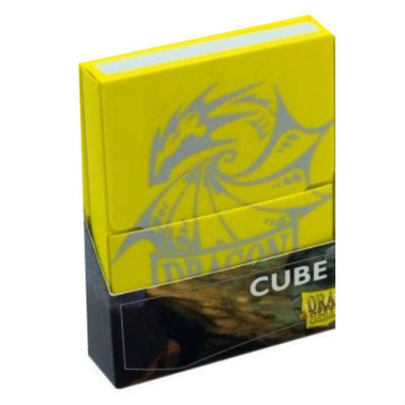 Pudełko Dragon Shield Cube Shell Żółte
