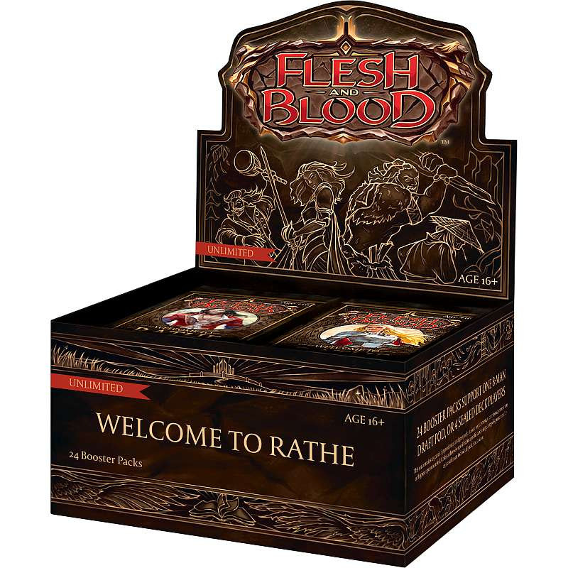 Flesh and Blood Booster Box Welcome to Rathe Unlimited