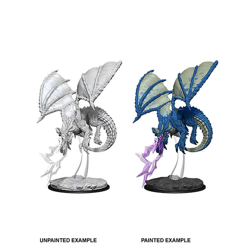 D&D Nolzur's Marvelous Miniatures Young Blue Dragon