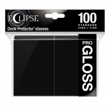 Protektory Ultra Pro Standard CCG Eclipse Gloss Czarne 100 szt.