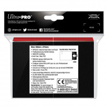 Protektory Ultra Pro Standard CCG Eclipse Gloss Czerwone 100 szt.