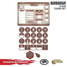 D&D RPG Token Set: Barbarian [ENG]