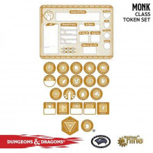 D&D RPG Token Set: Monk [ENG]