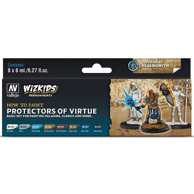 Vallejo Premium Wizkids Set Protectors of Virtue 80.252