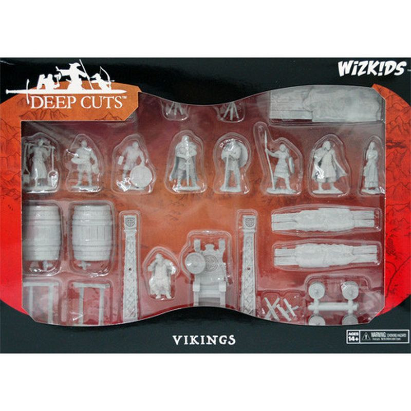 WizKids Deep Cuts Miniatures Vikings