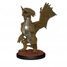 D&D Nolzur's Marvelous Miniatures Bronze Dragon Wyrmling and Pile of Sea found Treasure