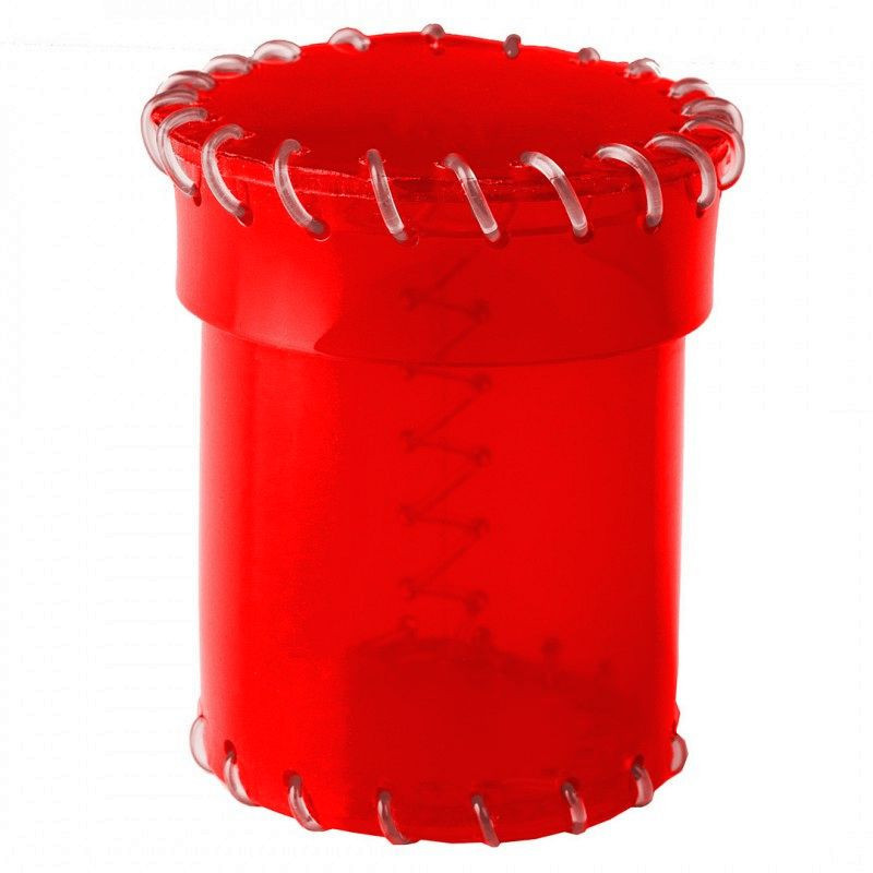 Kubek z Ery Plastiku Czerwony PVC