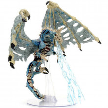 D&D Icons of the Realms Miniatures: Boneyard Premium Set - Blue Dracolich
