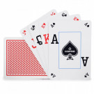 Klasyczna Talia Kart do Gry Cartamundi Texas Hold'em Czerwona