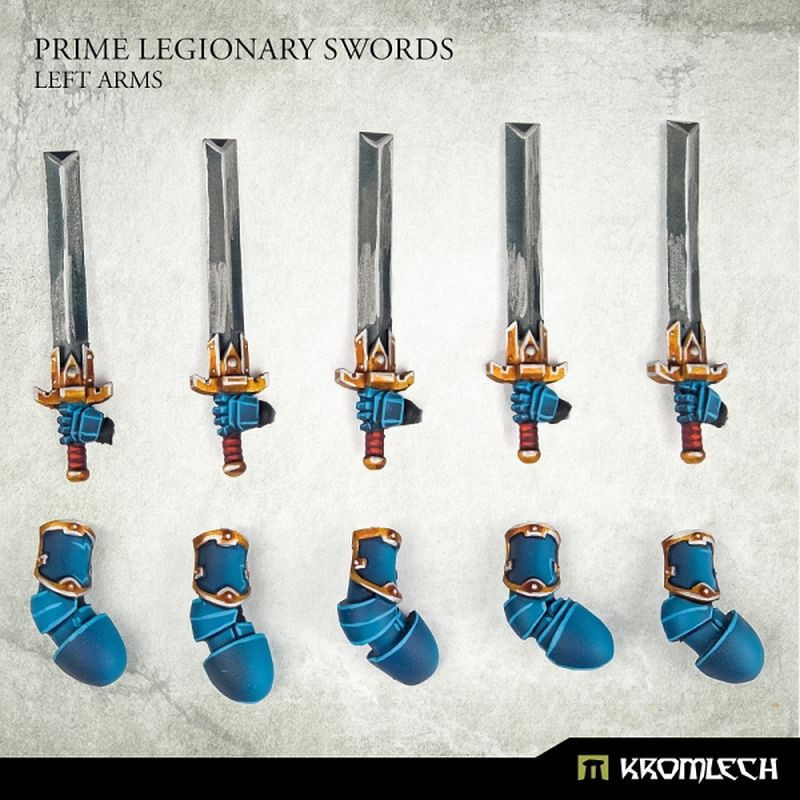 Kromlech Prime Legionaries CCW Arms: Swords (left arms)
