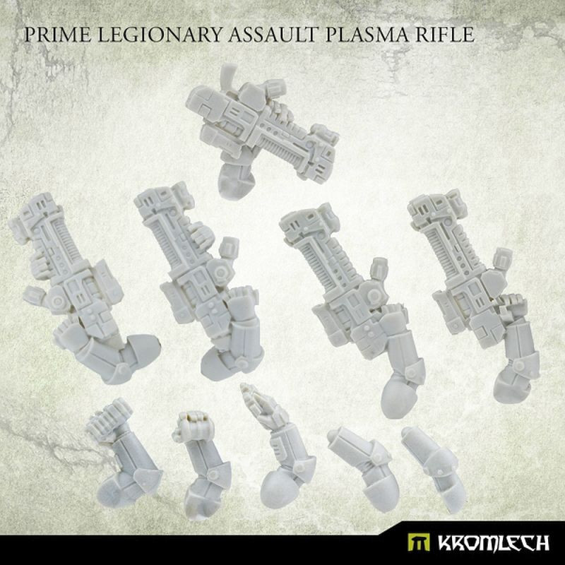 Kromlech Prime Legionaries Assault Plasma Rifles