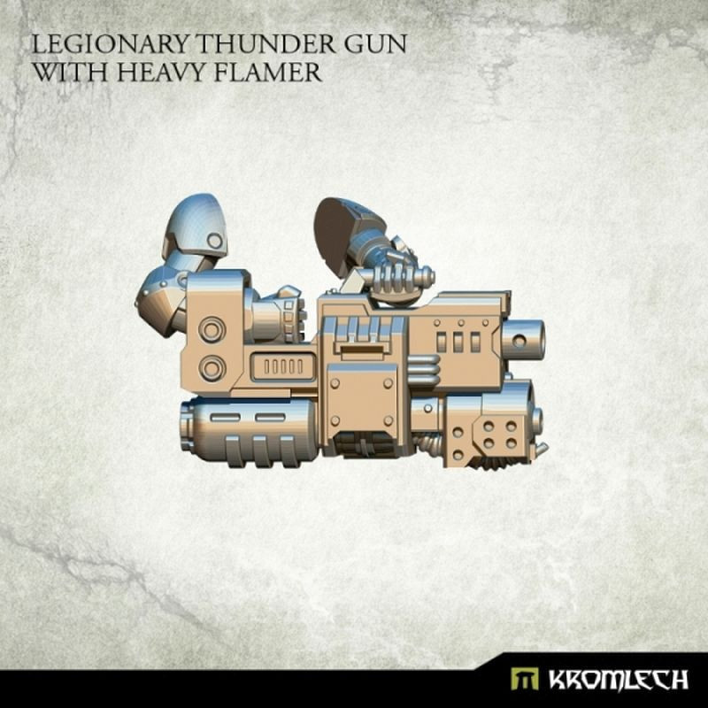 Kromlech Legionary Heavy Thunder Gun with Heavy Flamer