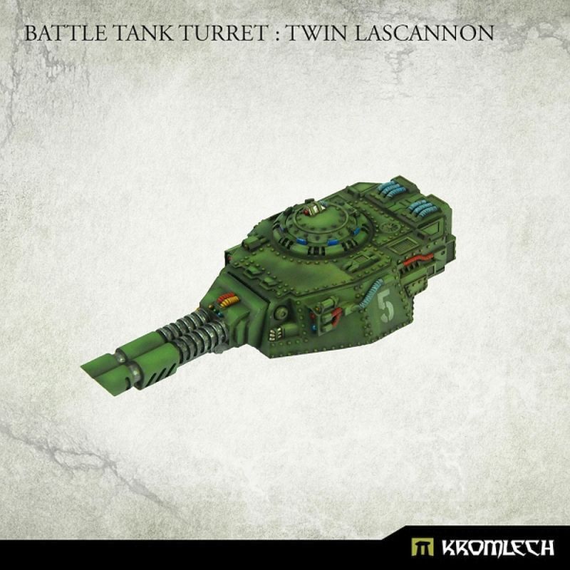 Kromlech Battle Tank Turret: Twin Lascannon