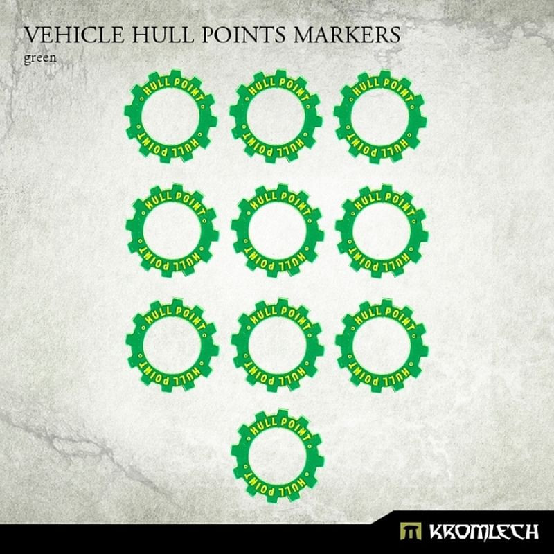 Znacznik Kromlech Vehicle Hull Points Markers [green]