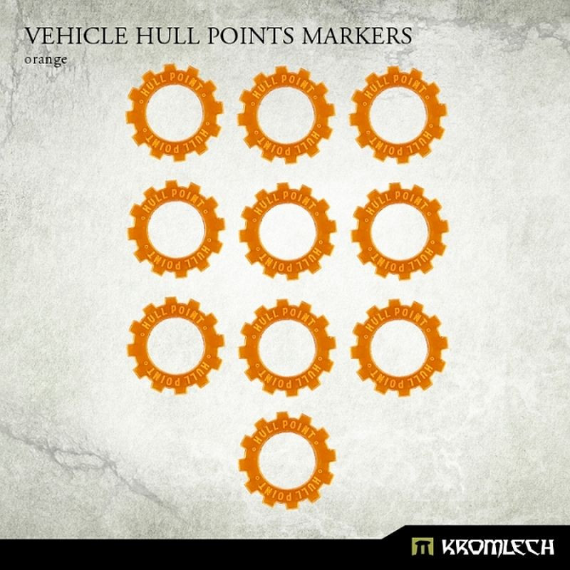 Znacznik Kromlech Vehicle Hull Points Markers [orange]