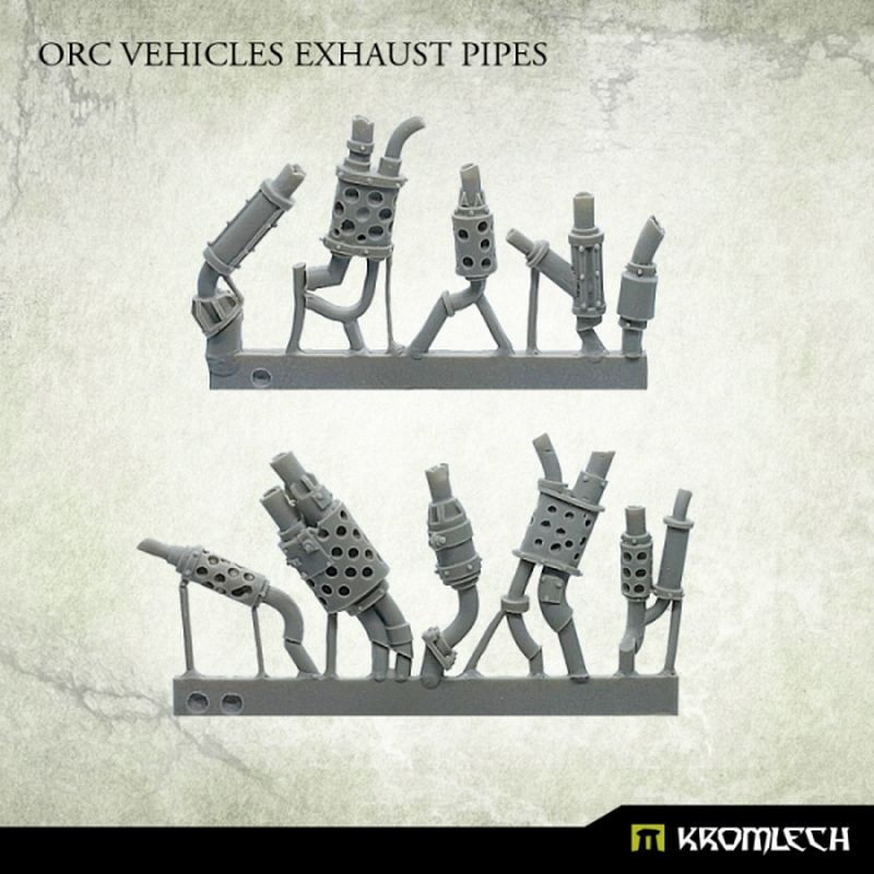 Kromlech Orc Vehicles Exhaust Pipes