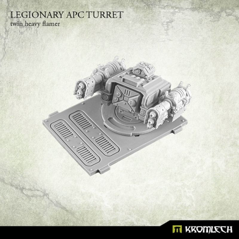 Kromlech Legionary APC turret: Twin Heavy Flamer
