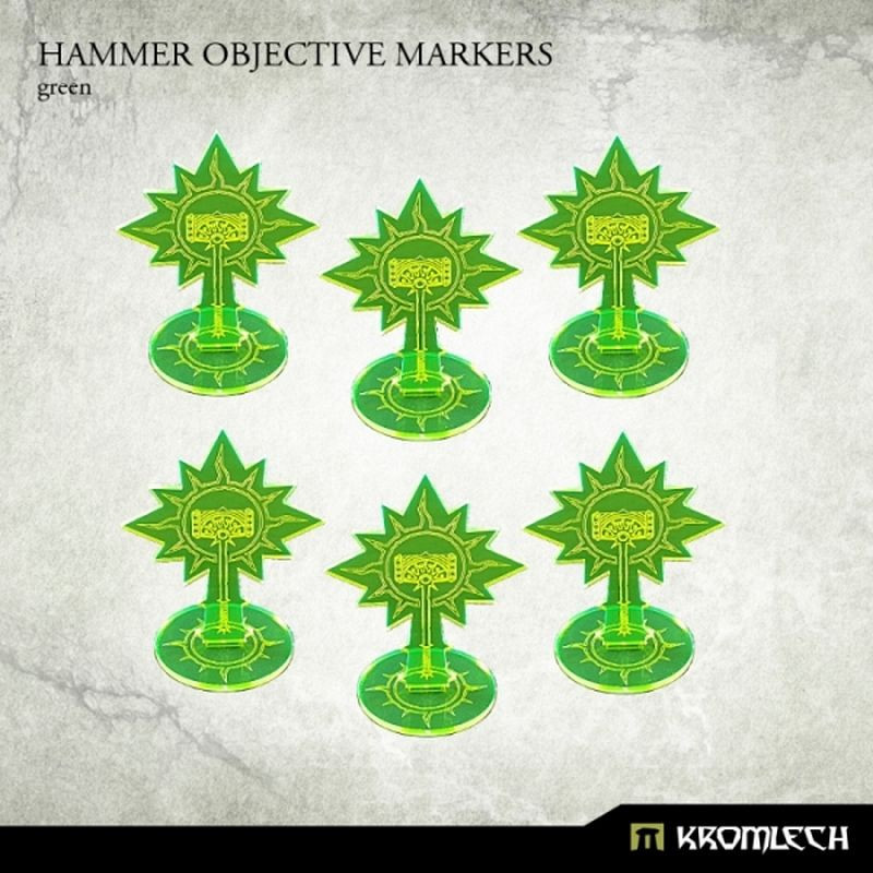 Znaczniki Kromlech Hammer Objective Markers [green]