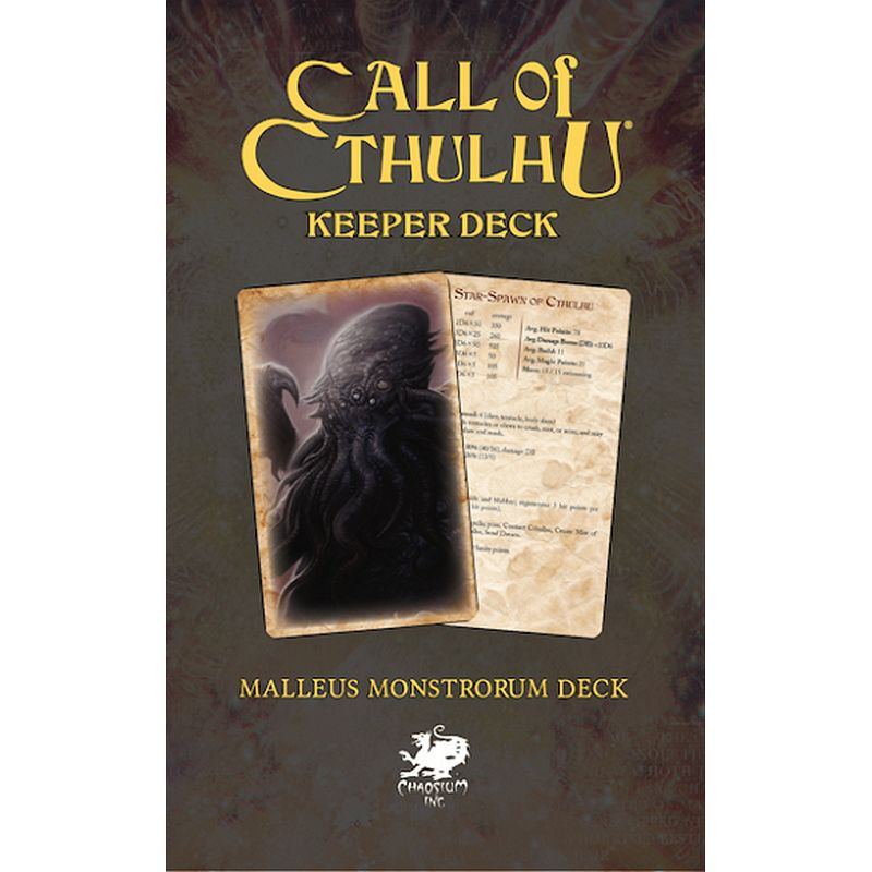 Zew Cthulhu: The Malleus Monstrorum Keeper Deck [ENG]