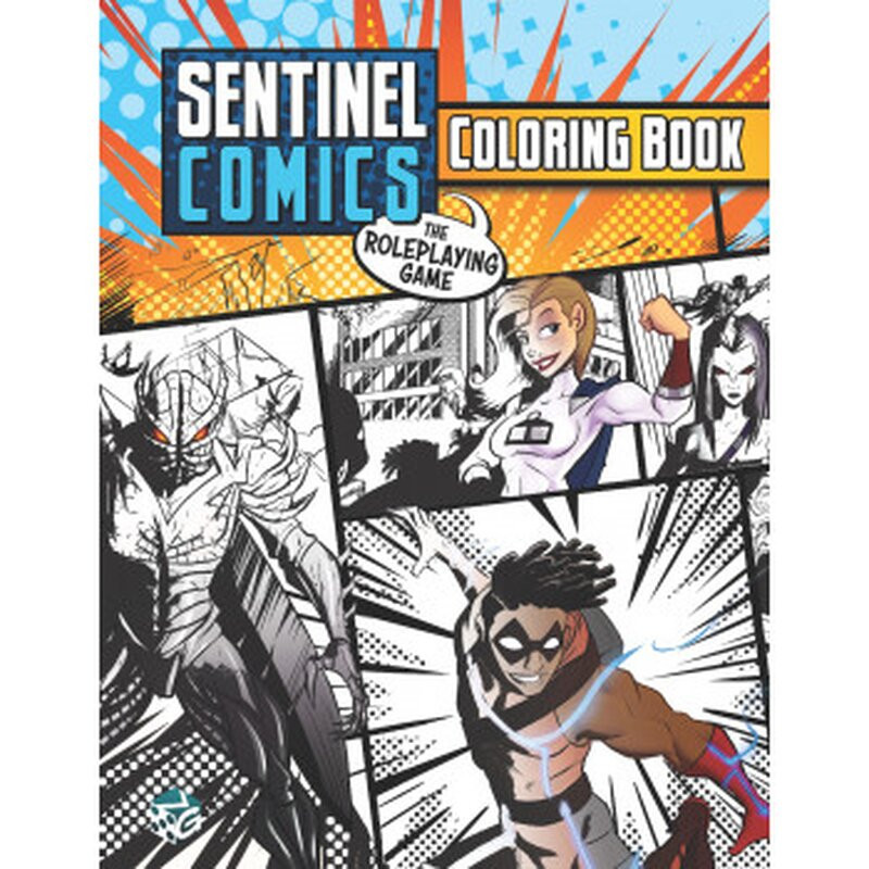 Sentinel Comics: The RPG Coloring Book [ENG]