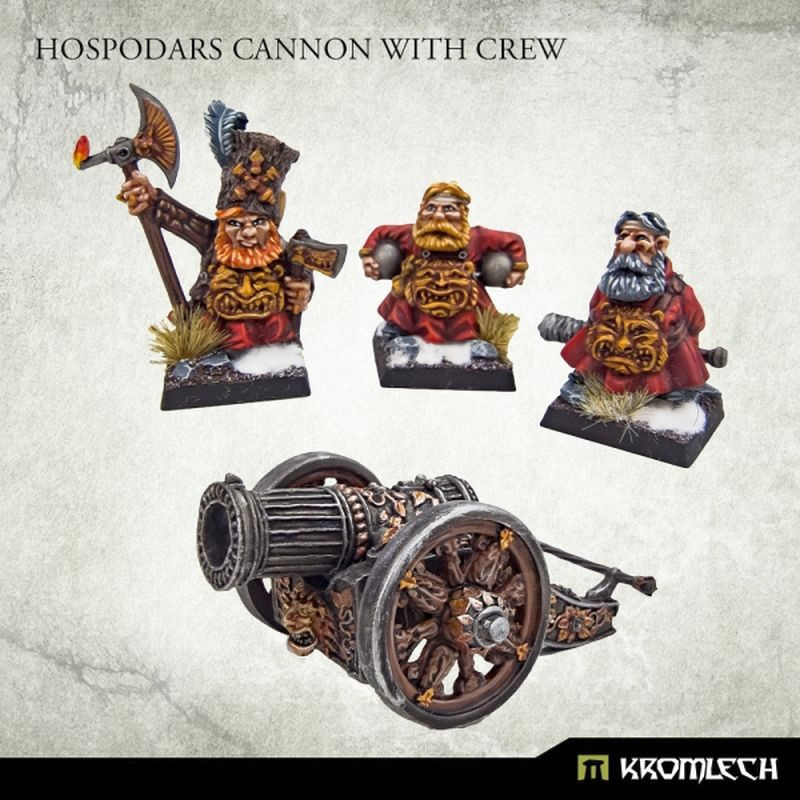 Kromlech Hospodars Cannon with crew
