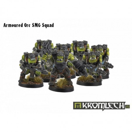 Kromlech Armoured Orc SMG Squad