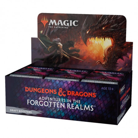 MTG Draft Booster Box Adventures in the Forgotten Realms AFR