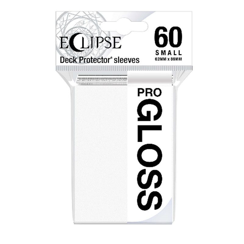 Protektory Ultra Pro Eclipse Small Gloss Białe 60 szt.
