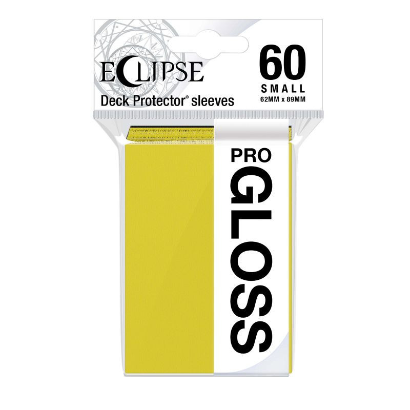 Protektory Ultra Pro Eclipse Small Gloss Żółte 60 szt.