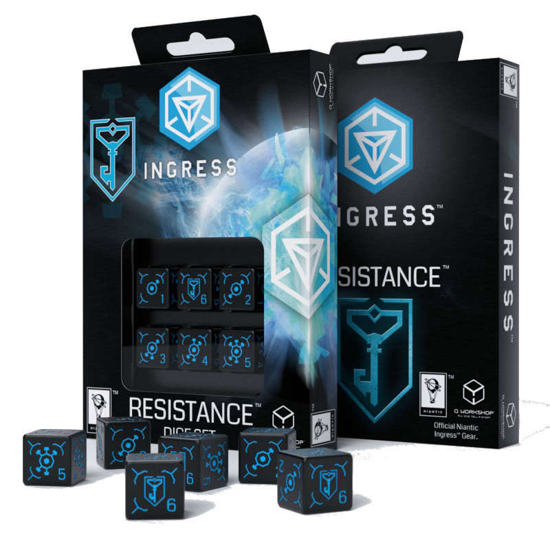 Kości Q-Workshop Ingress Resistance 6K6 (6)