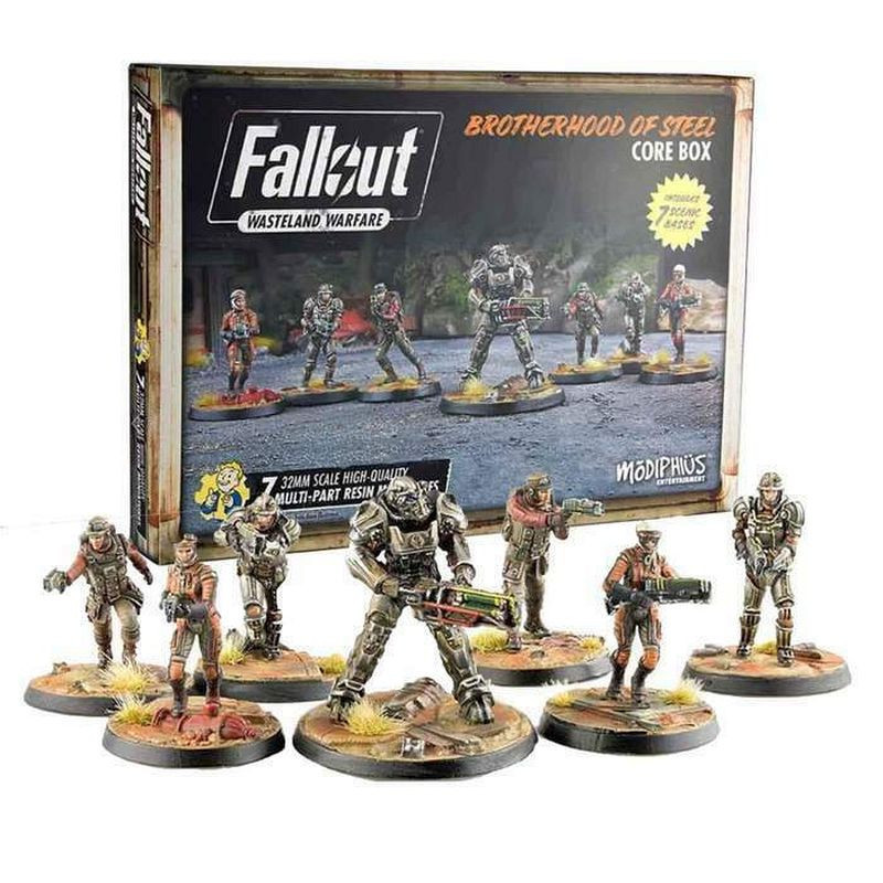 Fallout Wasteland Warfare Brotherhood of Steel Core Box