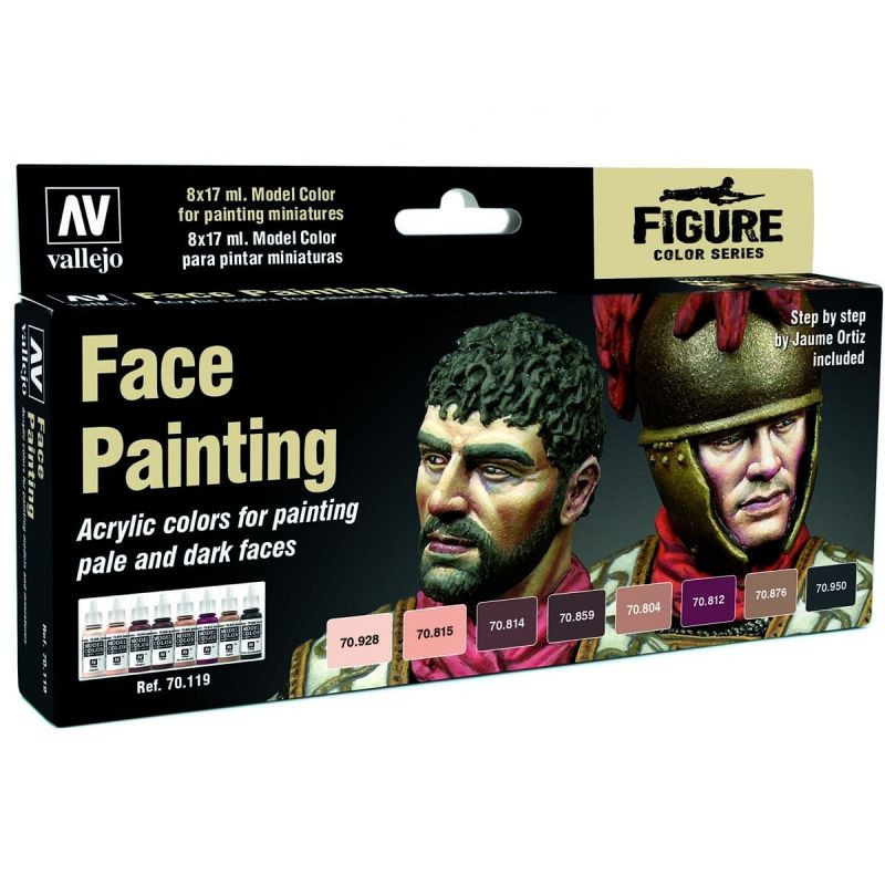 Vallejo Model Color Set Face Painting 70.119